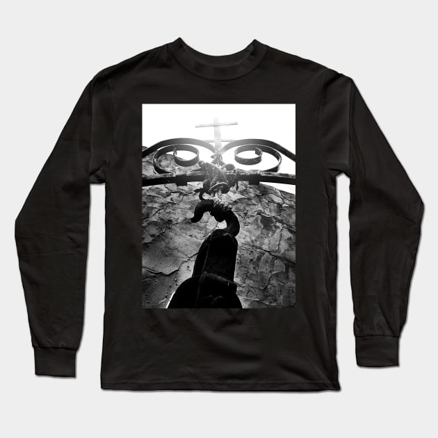 Castle at the ridge Long Sleeve T-Shirt by MT Photography & Design